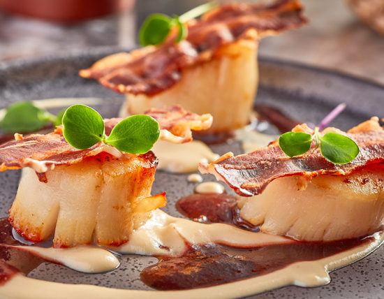 Scallop and Pancetta